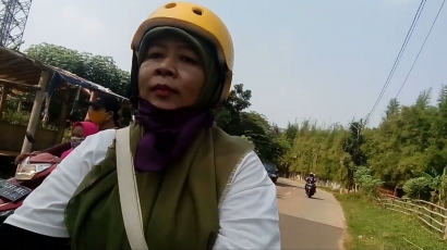 Keporo Ngalah Saja Bersepeda di Jalan Raya agar Tidak Crash