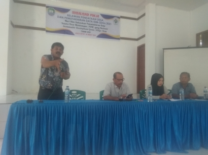 Sosialisi Pengisian IDM Berbasis SDGs di Kecamatan Kuala Batee