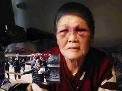Saat Nenek Xie Diserang di Jalanan San Fransisco