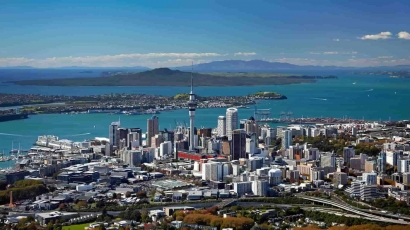 Auckland City, Metropolitan New Zealand di Selatan Dunia
