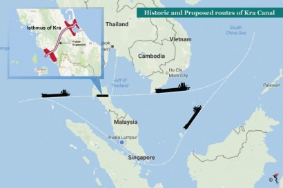 Terusan Kra Thailand 2025 Matikan Singapura?