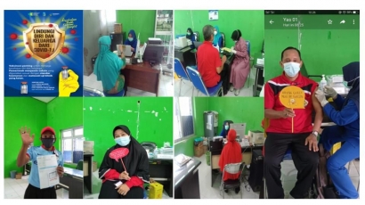 Vaksinasi Covid-19 untuk GTK SMAN 1 Sampang