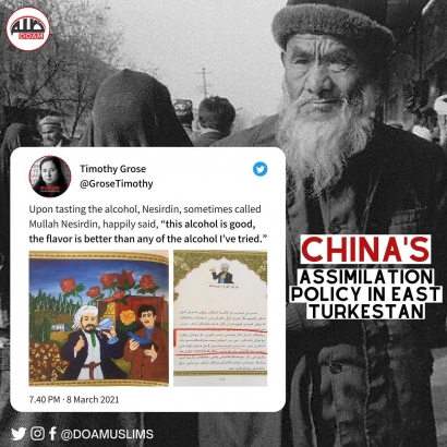 Asimilasi China di Turkistan Timur "Uyghur"