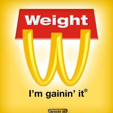I'm Gainin' It? Kok McDonald's?
