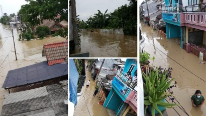 Penyebab Banjir di Kecamatan Jatiasih Kota Bekasi!