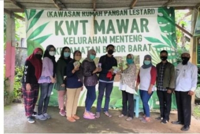 KKN-T IPB Optimalisasi Produktivitas dan Kesejahteraan Hidup Masyarakat Kala Pandemi di Kelurahan Menteng, Bogor Barat