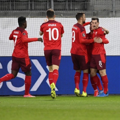 Swiss Raih Kemenangan Kedua Setelah Menang Tipis dari Lithuania