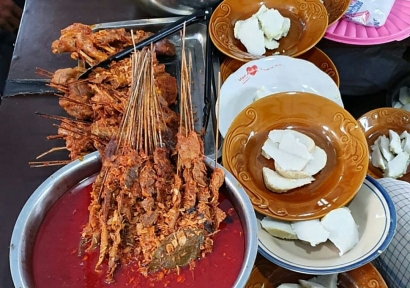 Nikmatnya Sate Blengong Khas Kuliner Brebes