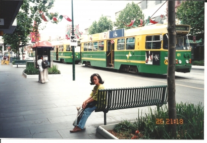 Trem "Jadul" Hijau-Kuning di Melbourne, Unik dan Menarik bagi Wisatawan