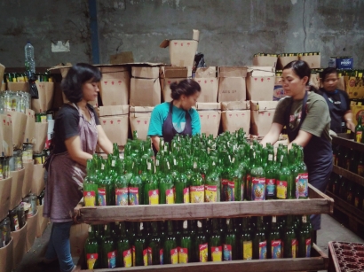 Kumpul Soft Skill dengan Live in di Pabrik Anggur Ungaran