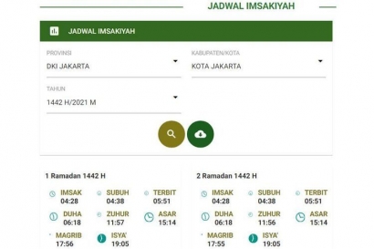 Jadwal Puasa Ramadhan 2021 (Jadwal Imsakiyah 1442 H) Kemenag, NU, dan Muhammadiyah