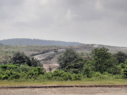Memandang Jauh Tambang Batubara di Muara Enim, Sumatera Selatan