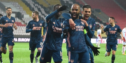 5 Pemain Arsenal yang Tampil Apik Saat Kalahkan Slavia Praha