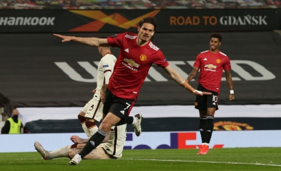 Manchester United Pesta Gol di Laga Perdana Semifinal Europa League