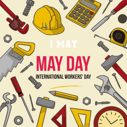 May Day Tidak Hanya Perayaan tetapi Awal Perjuangan "Selamatkan Nasib Buruh"