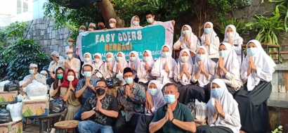 Kolaborasi Epik Easy Goers dan Radio DMC Buka Puasa Bareng Anak Yatim Piatu.