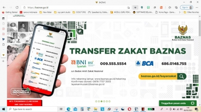 Bayar Zakat Online, ke BAZNAS Aja!