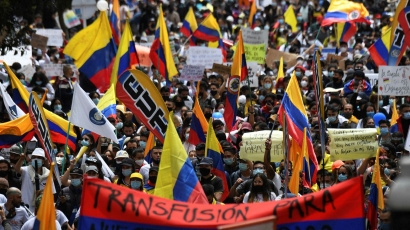 Demonstrasi Terus Menelan Nyawa, Apa yang Terjadi di Kolombia?