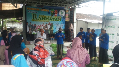 Ramadan Karim, Yayasan Sosial Rahmatan Sidayu Santunan Yatim Piatu