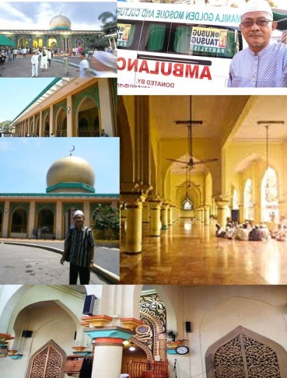 Mengunjungi The Golden Mosque, Qiapo, Manila