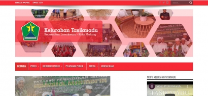 Pemberdayaan Pelayanan Publik serta Branding Website Kelurahan oleh KKN UM Tasikmadu 2021