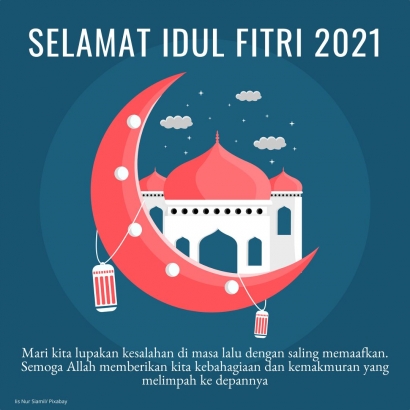 Kumpulan Ucapan Selamat Idul Fitri 2021 untuk Handai Taulan, Bisa Dikirim ke WhatsApp dan Media Sosial