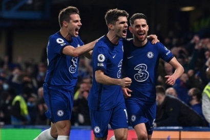Liga Premier Inggris: Chelsea Salip Leicester City!