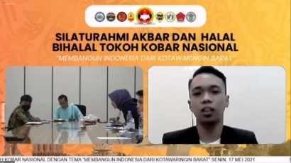 Silaturahmi Akbar dan Halal Bihalal Tokoh Kobar Nasional, Ketua HIMA Kobar Palangka Raya Sampaikan Pesan Ini