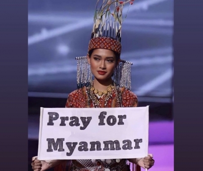 Diskriminasi Etnis Chin di Balik Kostum Nasional Miss Myanmar