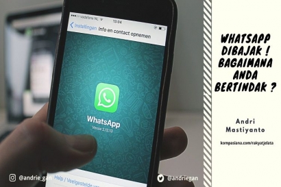 WhatsApp Dibajak! Bagaimana Anda Bertindak?