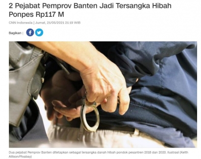 Meninjau Korupsi di Banten dari Kacamata Buku Minhaj Karya Dr Hamid Fahmy Zarkasyi