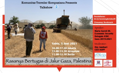 Simak Rasanya Bekerja di Jalur Gaza Palestina di Zoom Koteka