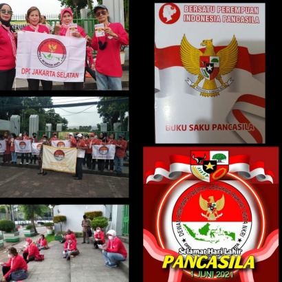 DPD Gercin DKI dan KSB DPC Se-Jakarta Peringati Hari Lahirnya Pancasila