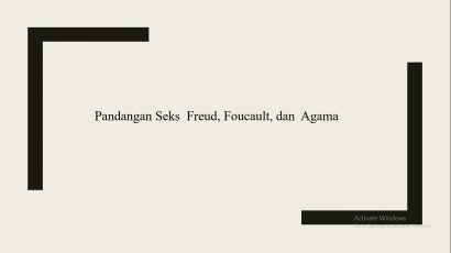 Pandangan Seks Antara: Freud, Foucault, dan Agama