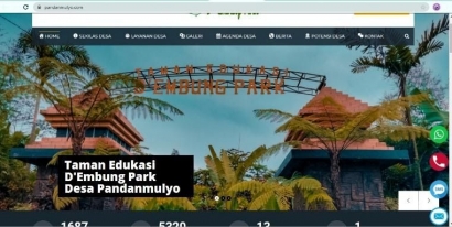 Mahasiswa KKN UM Bantu Wujudkan Pengembangan Media Promosi Wisata D'embung Park