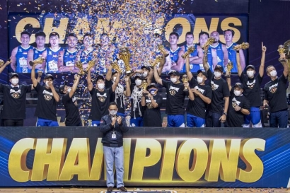 Juara IBL 2021, Satria Muda Kalahkan Pelita Jaya 68-60 di Gim Ketiga
