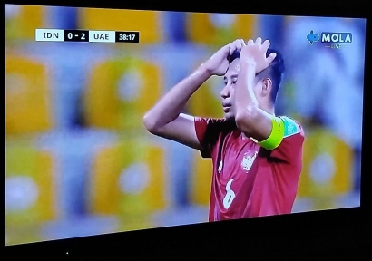 Penalti Gagal Evan Dimas Warnai Kekalahan Timnas Indonesia dari Uni Emirat Arab