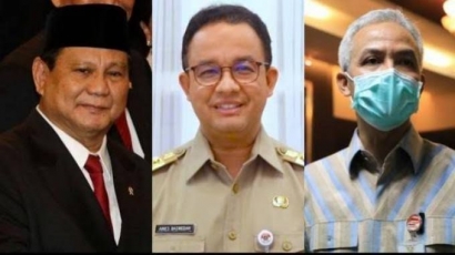 Anies, Prabowo dan Ganjar Adu Kuat Menuju RI 1