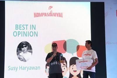 Personal Branding Kompasianer Susy Haryawan, Dari "Bu" sampai "Mas"