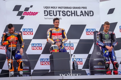 Jadi Juara MotoGP Seri Jerman, Marc Marquez is Back