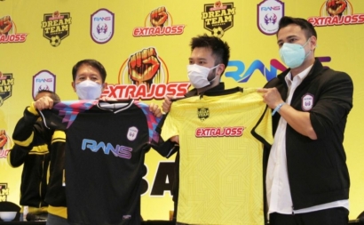 Pemanasan Jelang Liga 1, Extrajoss Dream Team Jajal Kekuatan Rans Cilegon FC