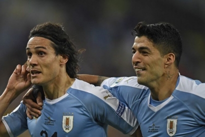 Langgengnya Duet Suarez-Cavani, Bukti Uruguay Miskin Regenerasi
