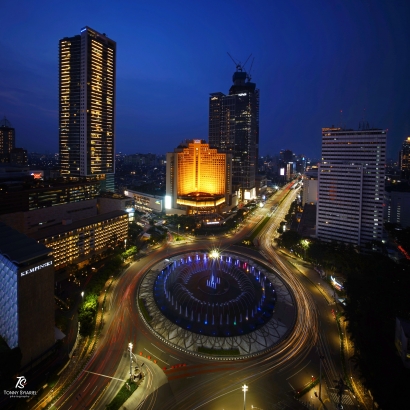 Pesona Jakarta Ketika Malam Tiba