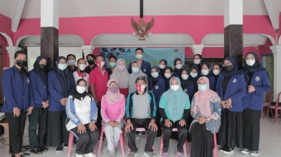 Pembukaan KKN Universitas Negeri Malang 2021 di Desa Tingal