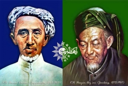 Mengenal Dua Tokoh Besar Pendiri NU dan Muhammadiyah