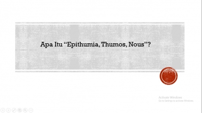 Apa Itu Epithumia, Thumos, dan Nous?