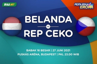Prediksi Pertandingan Belanda vs Republik Ceko di Babak 16 Besar Euro 2020