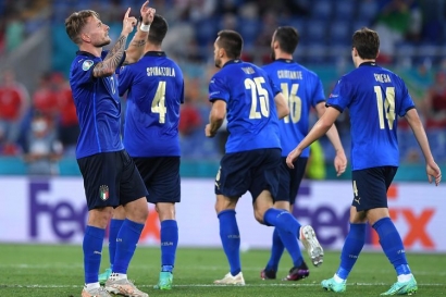 Euro 16 Besar : Italia vs Austria, Akhirnya Gawang Gianluigi Donnarumma Kebobolan