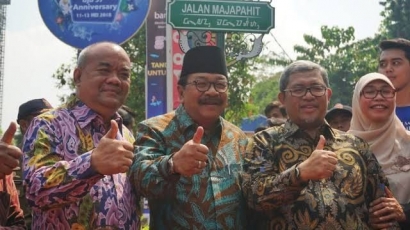 Jalan Majapahit dan Jalan Hayam Wuruk di Bandung, Hapus "Luka Lama" Perang Bubat
