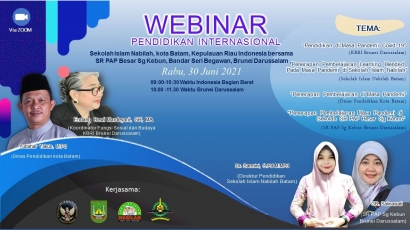 Penerapan Pembelajaran di Masa Pandemi  (Kerja Sama Program Pendidikan Antar Negara dalam Webinar Pendidikan Internasional: Indonesia dan Brunei Darussalam)